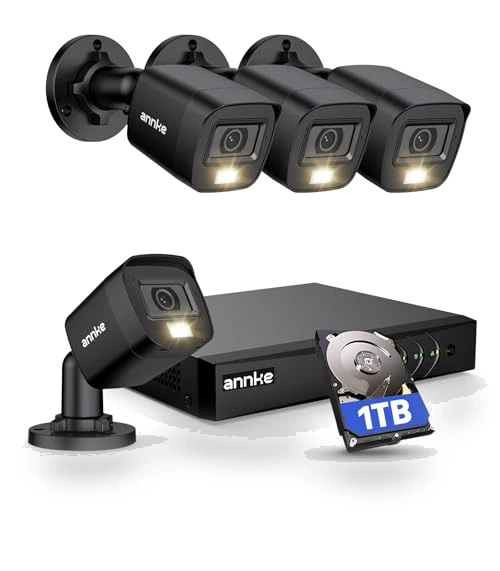 8CH H.265+ 3K Lite Wired Security Camera System — Security Cameras, Annke