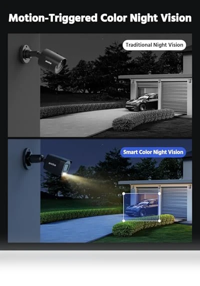 8CH H.265+ 3K Lite Wired Security Camera System — Security Cameras, Annke