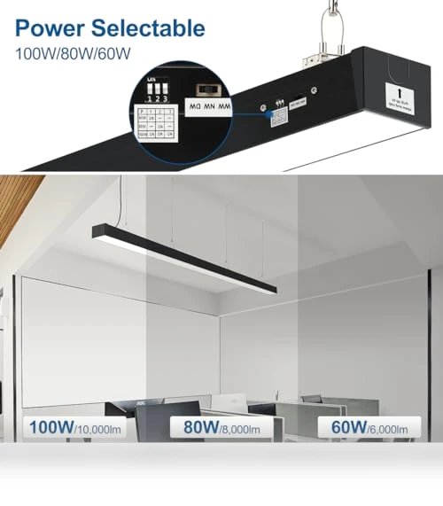 8FT LED Linear Light — Commercial Lighting Solutions, DAKASON