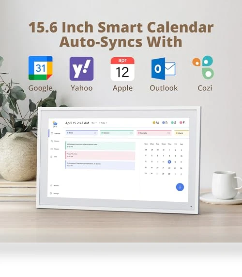 Digital Calendar Chore Chart — Digital Planners, Dragon Touch