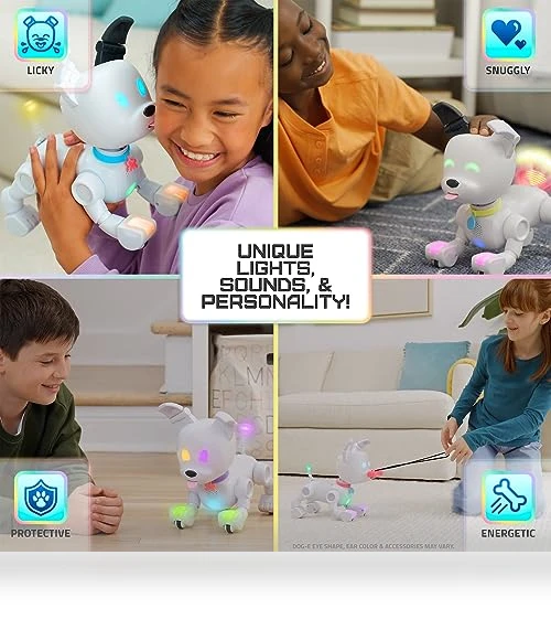 Interactive Robot Dog with Colorful LED Lights — Cameras & Monitors, WowWee
