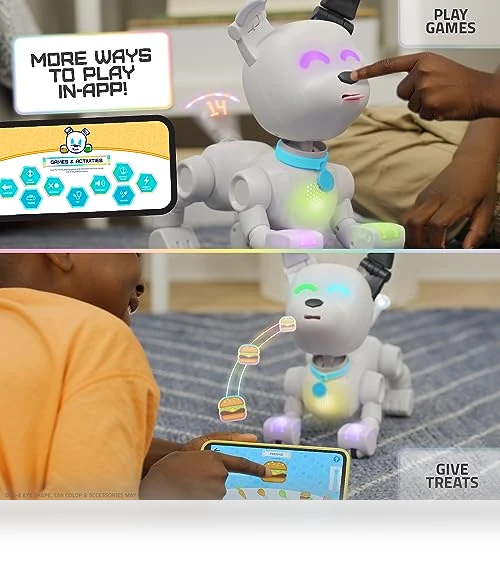 Interactive Robot Dog with Colorful LED Lights — Cameras & Monitors, WowWee