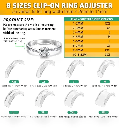 Invisible Ring Size Adjuster Silicone — Enhancers, Coopache