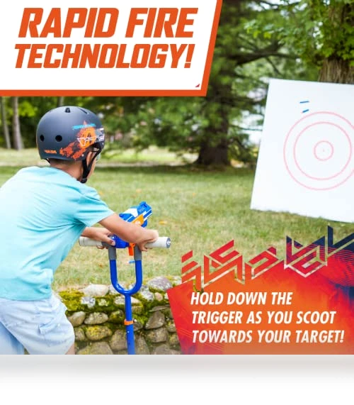 Kick Scooter for Kids — Blasters & Foam, Nerf