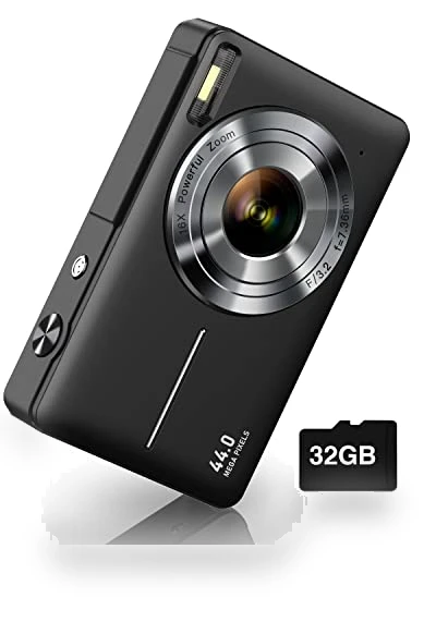 Kids Camera FHD 1080P 44MP — Compact Digital Cameras, CAMKORY