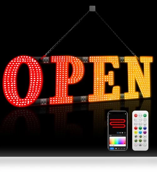 LED Open Sign — Commercial TVs & Displays