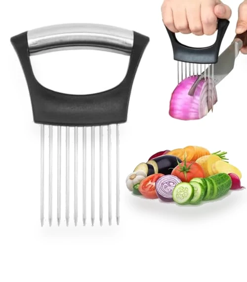 Onion Holder for Slicing — Vegetable, Kerrtoa