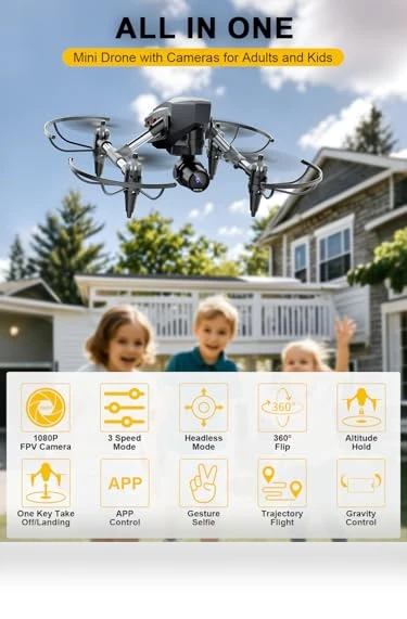 Remote Control Quadcopter with FPV Live Video — Drones, Waktuk