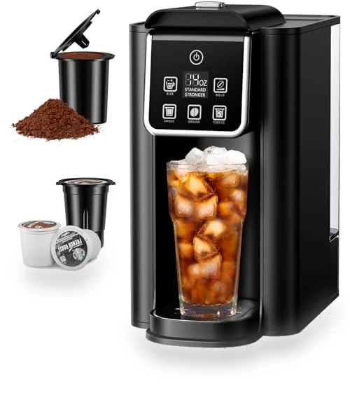 Single Serve Coffee Maker 2.0 — Chilled Brew Essentials, SHARDOR