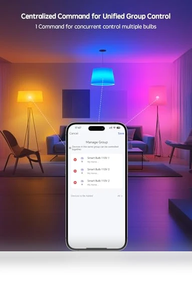 Smart Light Bulbs — LED, HIFILUZ