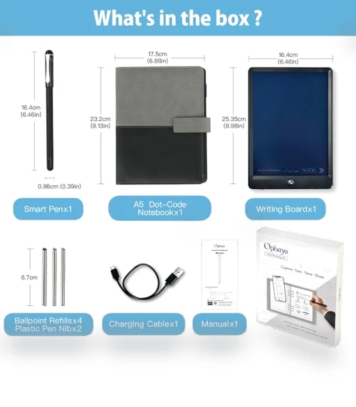 Smart Pen Notebook and Writing Board Set — Smart Writing Tools, Ophayapen