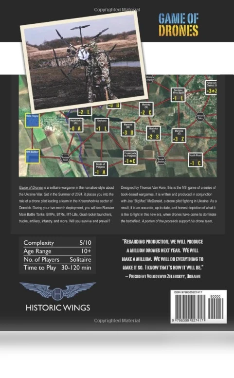 Solitaire Drone War Game — Drones & UAV Technology, Historic Wings