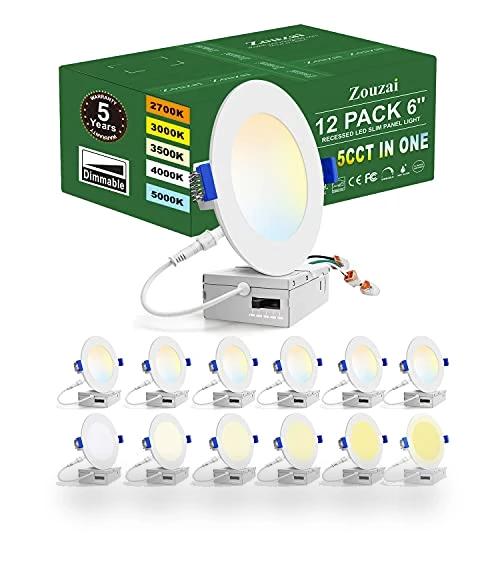 Ultra-Thin LED Recessed Ceiling Light — LED, zouzai