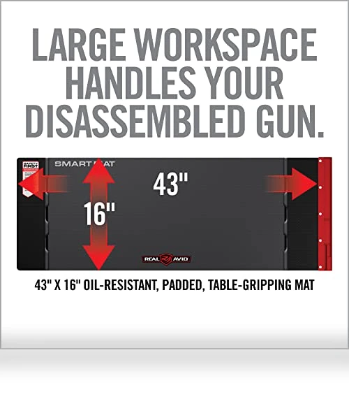 Universal Smart Gun Cleaning Mat — Gun Accessories & Storage, Real Avid