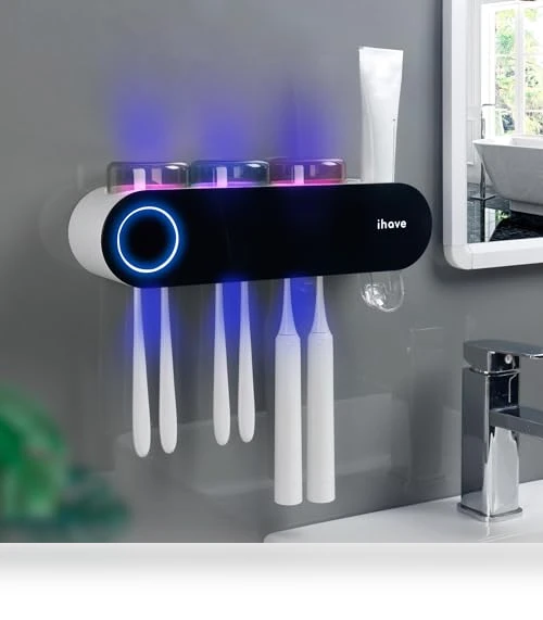 UV Toothbrush Sanitizer and Holder — Toothbrush Holders, iHave