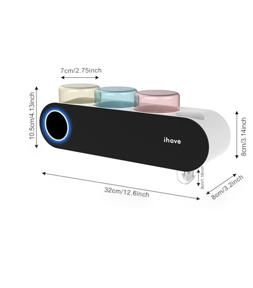 UV Toothbrush Sanitizer and Holder — Toothbrush Holders, iHave
