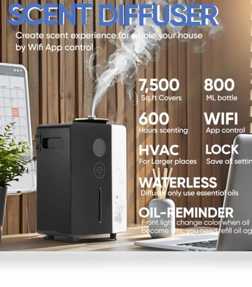 WiFi Air Machine Diffuser — Air Moisturizers, kevinleo