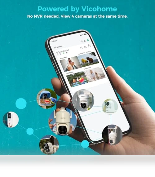 2K Smart Video Doorbell with Chime — Smart Home Security, Vicohome