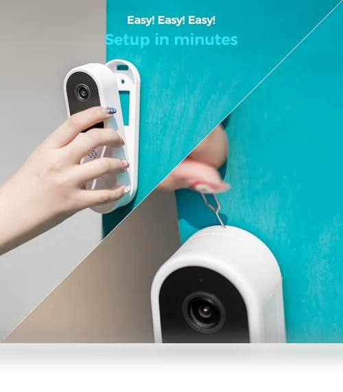 2K Smart Video Doorbell with Chime — Smart Home Security, Vicohome