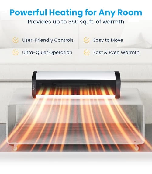 Ceramic Space Heater — Portable Heating Solutions, Senville
