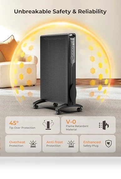 Convection Panel Space Heater — Portable Heating Solutions, Reekie