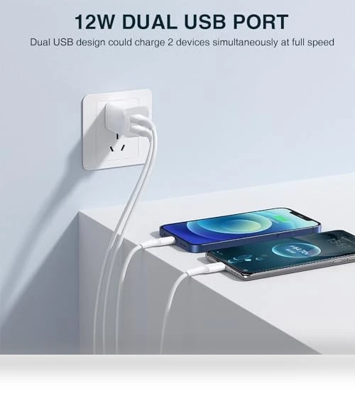 Dual Port USB Wall Charger — Wall Chargers, SHENZHEN OFSPOWER ELECTRONIC TECHNOLOGY CO., LTD.