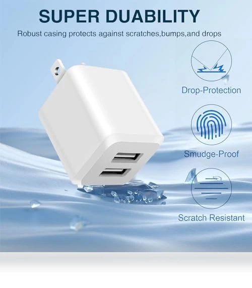 Dual Port USB Wall Charger — Wall Chargers, SHENZHEN OFSPOWER ELECTRONIC TECHNOLOGY CO., LTD.