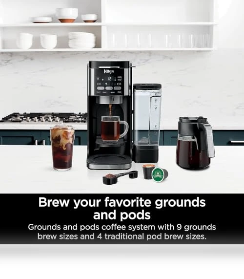DualBrew Hot & Iced Coffee Maker — Chilled Brew Essentials, Ninja