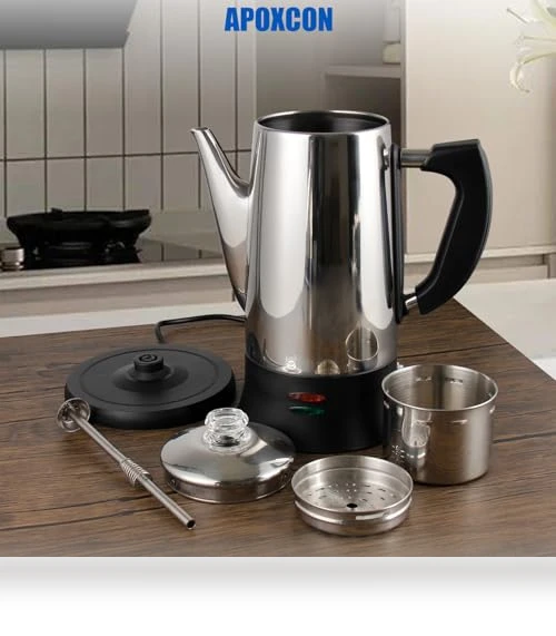 Electric Coffee Percolator — Electric Coffee Brewers, APOXCON