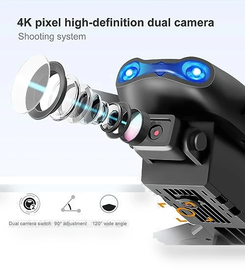 Foldable Drone with 1080P Dual Camera — Drones, THOAML