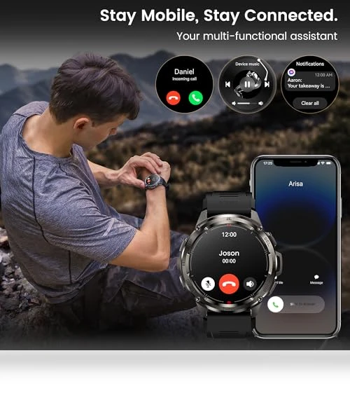 GPS Smart Watch — Smartwatches, AMAZTIM