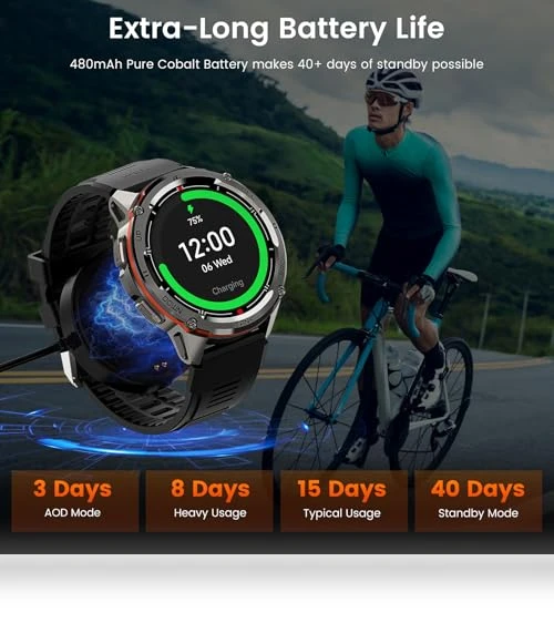 GPS Smart Watch — Smartwatches, AMAZTIM