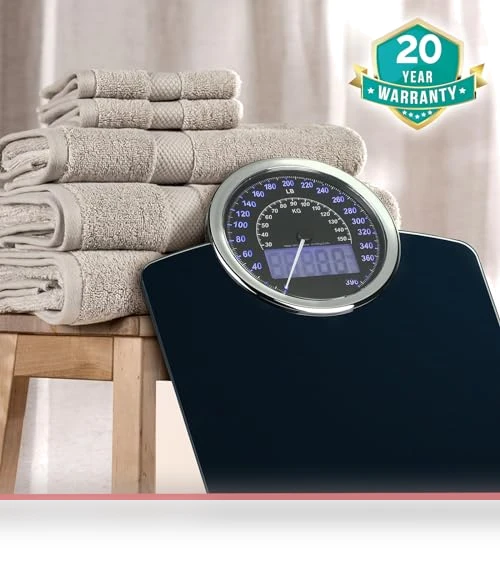 Hybrid 2-in-1 Analog & Digital Weighing Scale — Baby Scales, Adamson