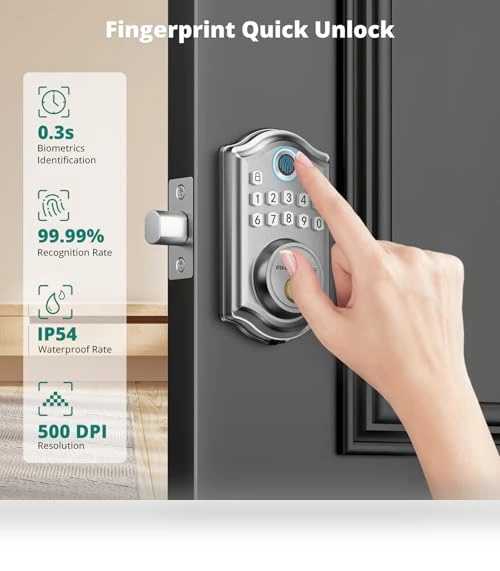 Keyless Entry Door Lock — Deadbolts, AkaGear