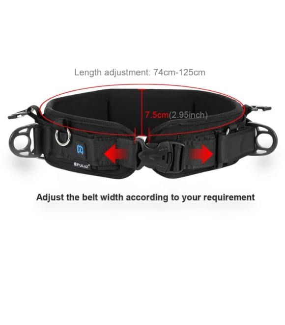 Multi-functional Bundle Waistband Strap Belt with Hook for SLR / DSLR Cameras — Straps, PULUZ