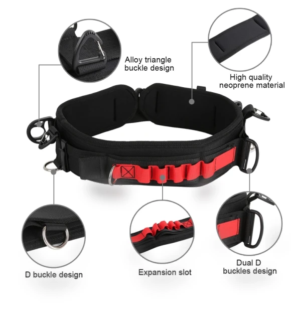 Multi-functional Bundle Waistband Strap Belt with Hook for SLR / DSLR Cameras — Straps, PULUZ