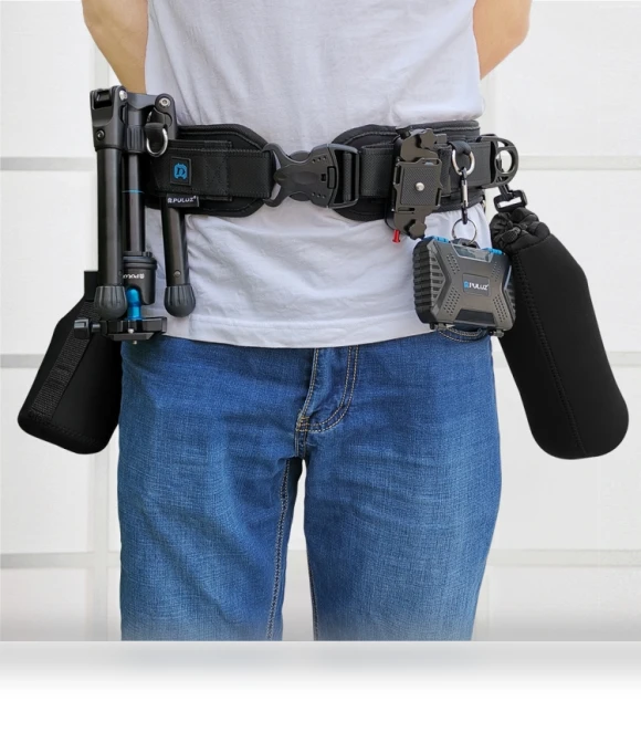 Multi-functional Bundle Waistband Strap Belt with Hook for SLR / DSLR Cameras — Straps, PULUZ