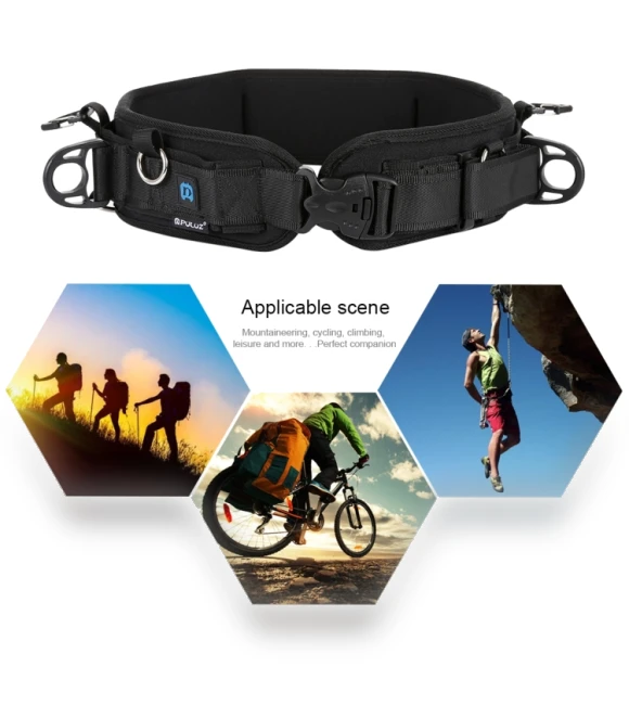 Multi-functional Bundle Waistband Strap Belt with Hook for SLR / DSLR Cameras — Straps, PULUZ