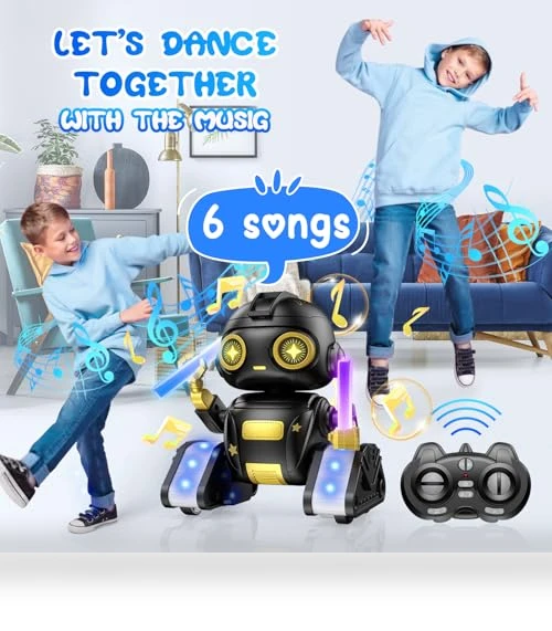 RC Robot with Gesture Sensing & LED Eyes — Interactive Figures & Robots, Shantou Globalwin Intelligent Technology Co.,Ltd.