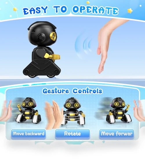 RC Robot with Gesture Sensing & LED Eyes — Interactive Figures & Robots, Shantou Globalwin Intelligent Technology Co.,Ltd.