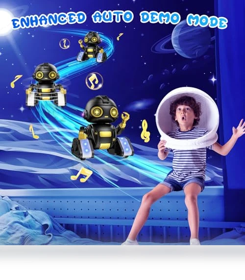 RC Robot with Gesture Sensing & LED Eyes — Interactive Figures & Robots, Shantou Globalwin Intelligent Technology Co.,Ltd.