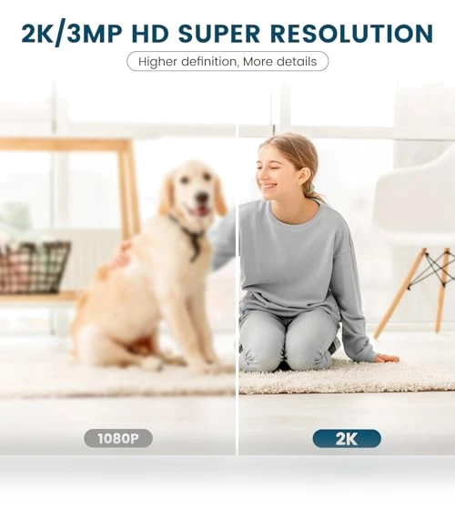 Security Camera Indoor 2K — Baby Monitors, litokam