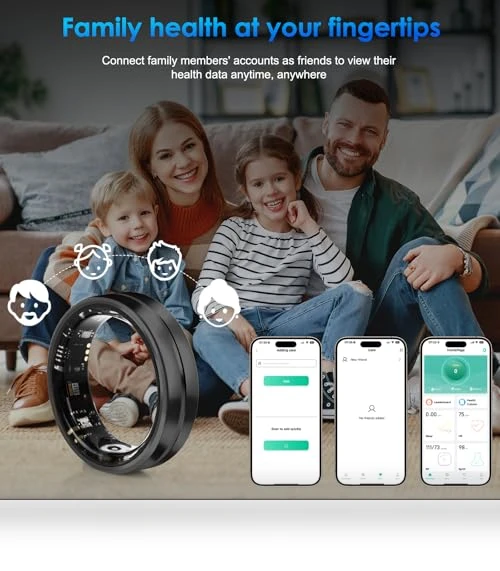 Smart Ring Fitness Tracker — Smartwatches, Dkeof