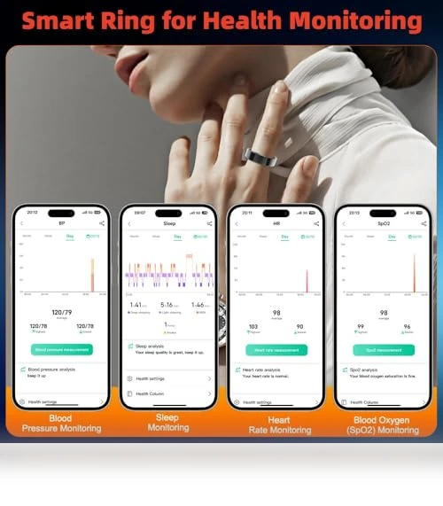 Smart Ring Health Tracker — Smart Rings, Mefoma