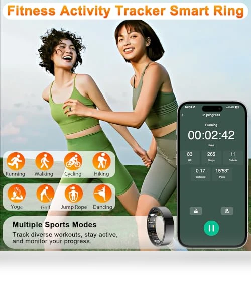 Smart Ring Health Tracker — Smart Rings, Mefoma
