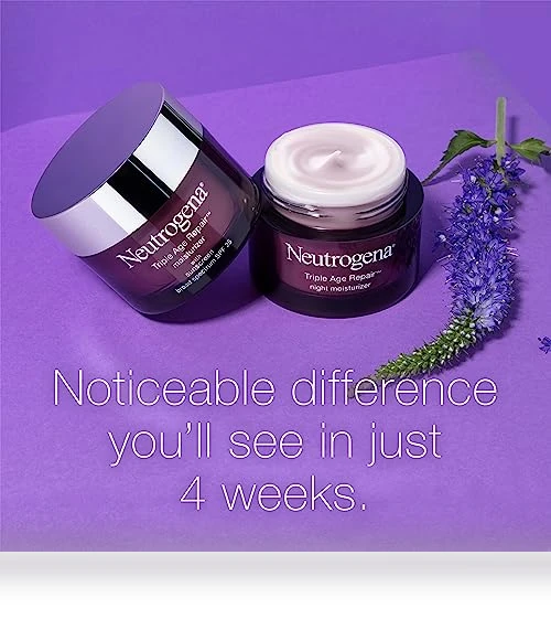 Triple Age Repair Face Moisturizer with SPF 25 — Facial Hydration, Neutrogena