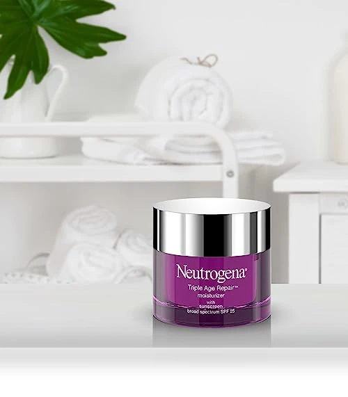 Triple Age Repair Face Moisturizer with SPF 25 — Facial Hydration, Neutrogena
