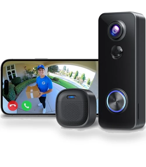 Wireless Video Doorbell Camera — Security Cameras, XTU