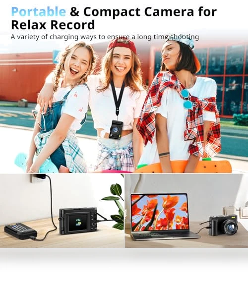 4K Digital Camera for Photography and Video — Mirrorless Cameras