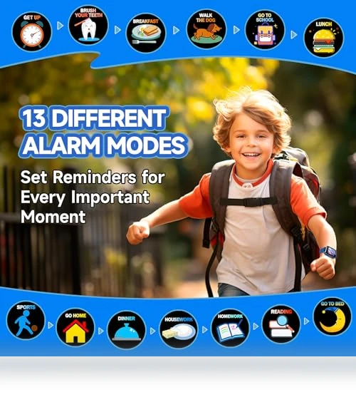 Kids Smart Watch with Games and Camera — Educational Timepieces, ZUODUN
